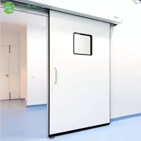 Heavy Duty Automatic Sensing Stainless Steel Clean Room Sliding Doors Hochleistungsautomatische Erkennung von Schiebetüren aus Edelstahl sauberer Raum