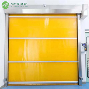 Custom Cleanroom Rollen Sie Türen für platzeffizienten und sicheren Zugang