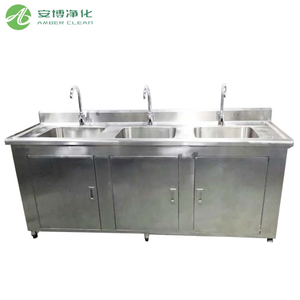 Autosensorschalter Dreifach Slot Cleanroom SUS304 Waschbecken