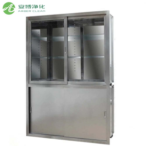 Geräteschrank aus Edelstahl für den Reinraum