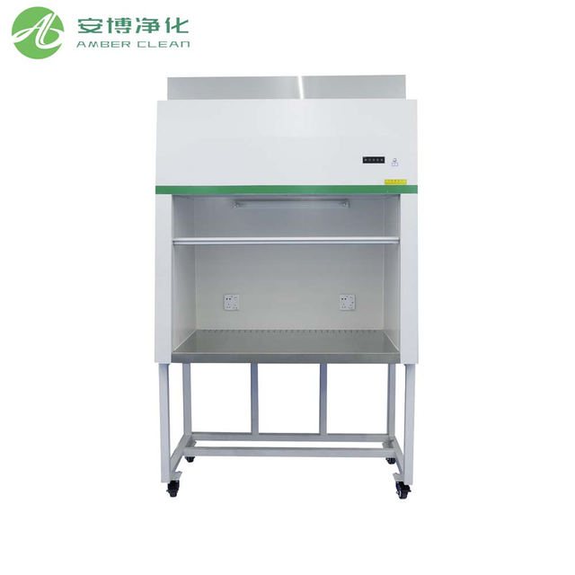 Klasse 100 Edelstahl Horizontaler laminarer Strömungsrücksatzbank