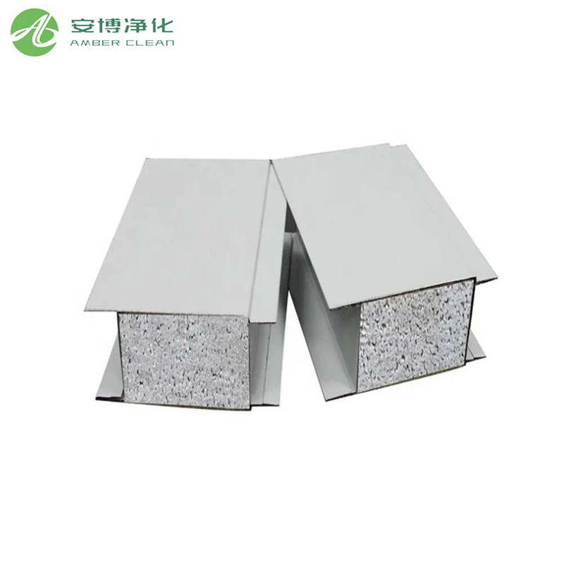 Doppelstahlfeuerfeuer 75 mm EPS Sandwich Panel 