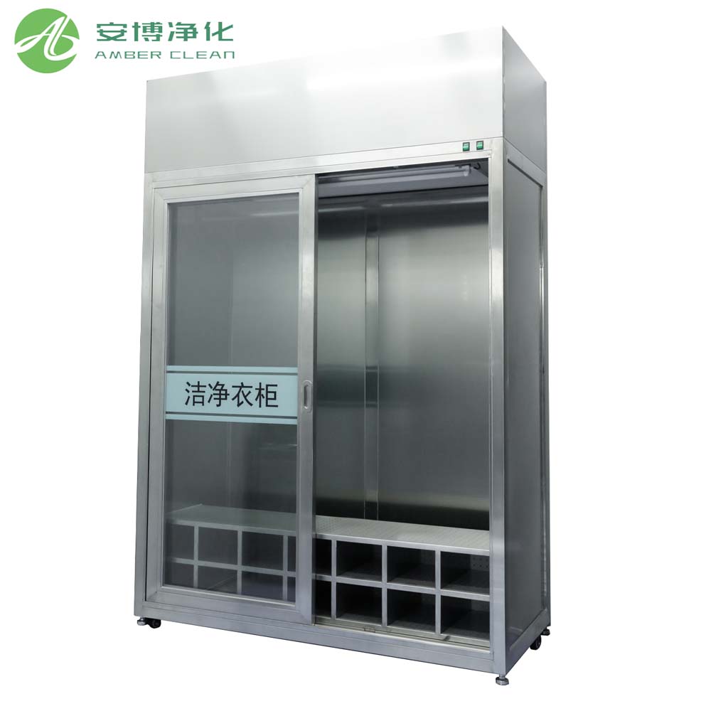 Custom Cleanroom Edelstahl Lagerschrank für Fach