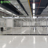 Klasse 100 Einfacher sauberer Raum modularer sauberer Stand mit antistatischer Vorhang