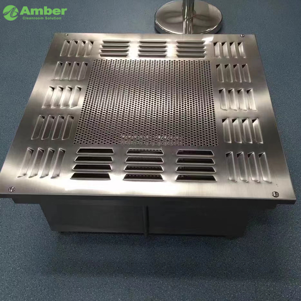 Amber Zero Leckage U15 Filter Flüssigdichtung Hepa -Box für GMP -Reinraum
