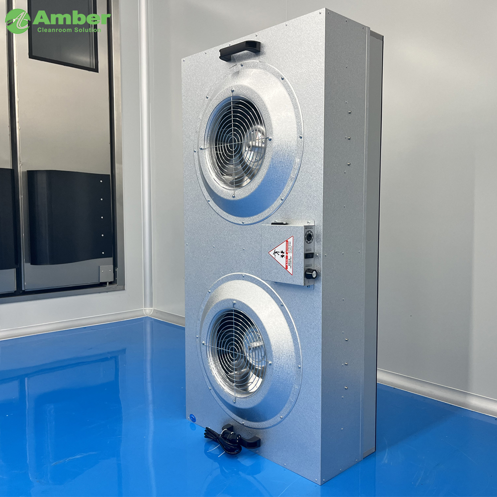 Wasserdichtes Anti-Leakage 1600 m³/H 1175*575 AC Dual Lüfter FFU Lüfterfiltereinheit