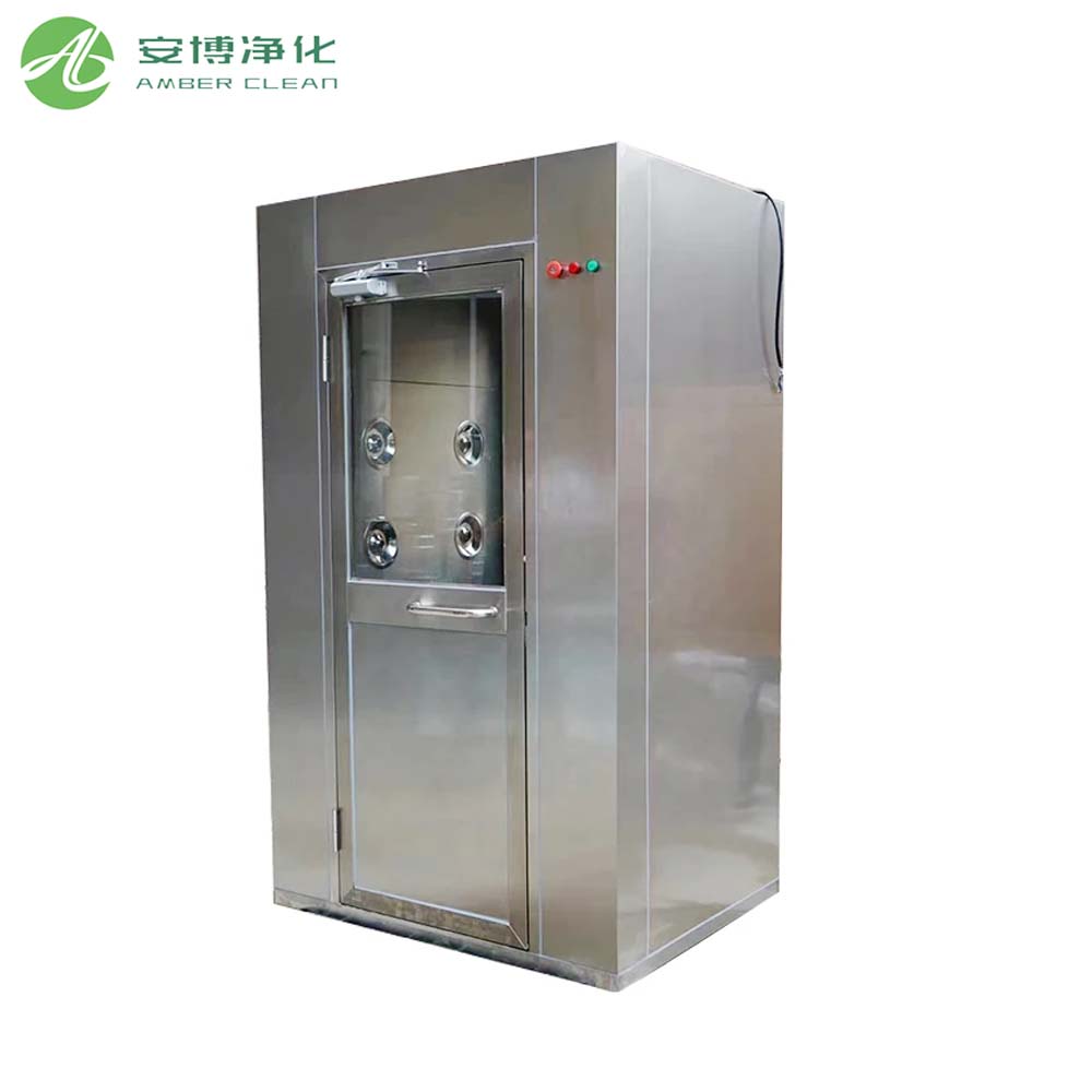 ISO -Standard -Schiebetür Luftdusche für modularen sauberen Raum 